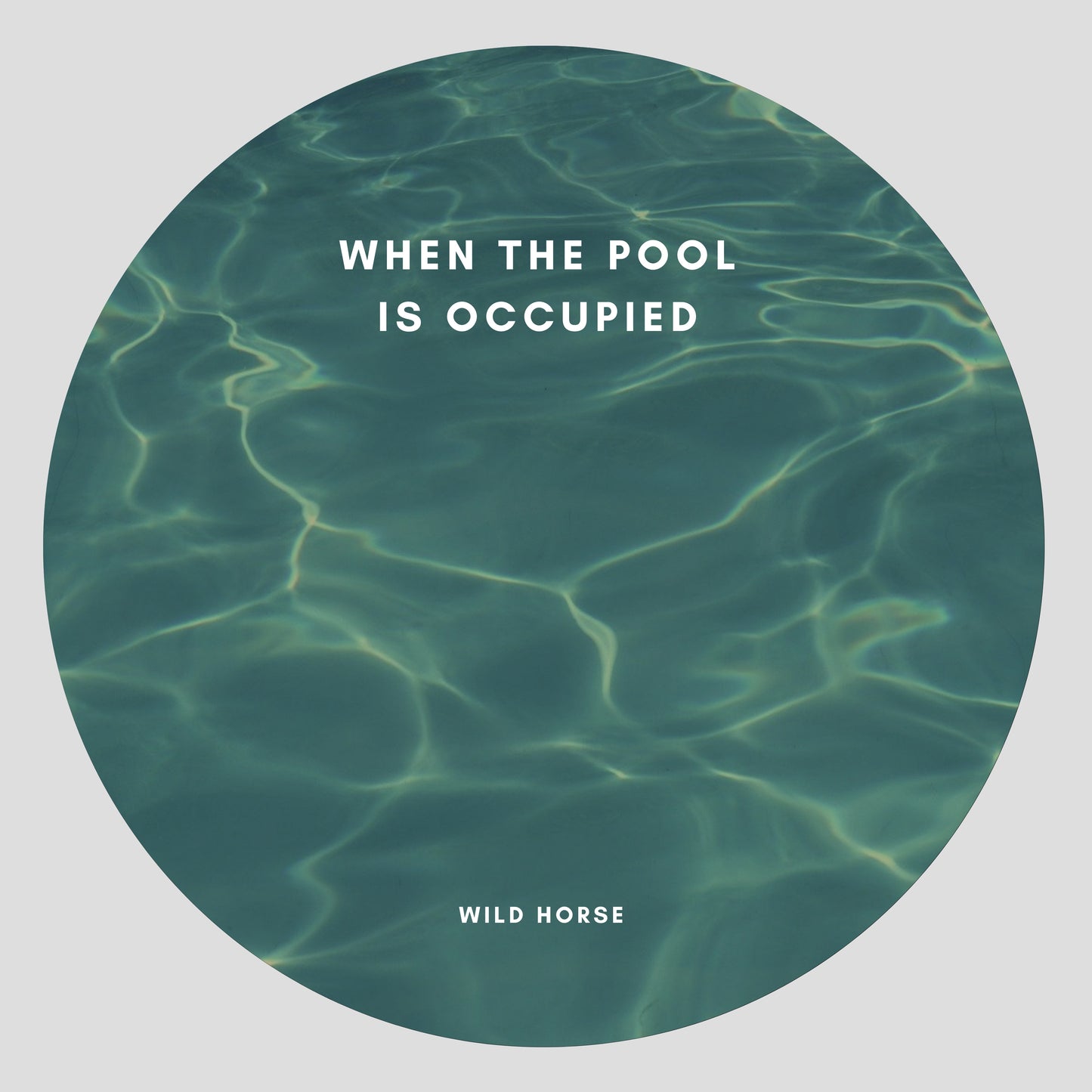 "When The Pool Is Occupied" Album CD